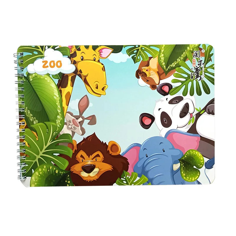 Montessori  Busy Book My First Quiet Book Paste Learning Educational Toys Books  Matching Game Toys for 1 to 3 Y