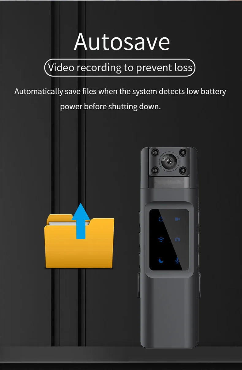 Wifi Hotspot Mini Camera 1080P Portable Digital Video Recorder Body Camera Night Vision DVR Miniature Camcorder