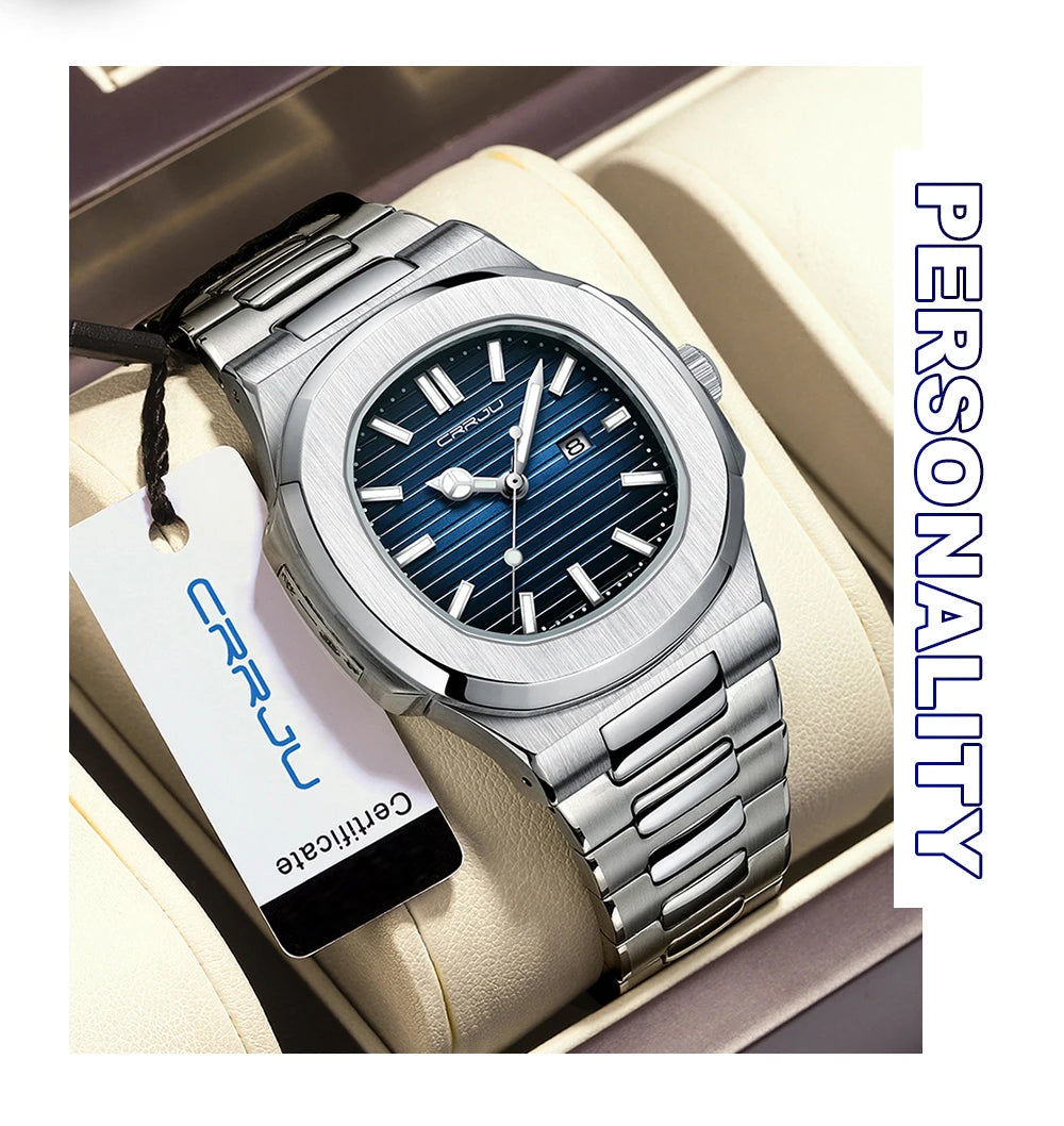 Men Watch Luxury Top Brand Quartz Watches Business Simple Ultra Thin Luminous Wristwatch Men's Clock Reloj Hombre