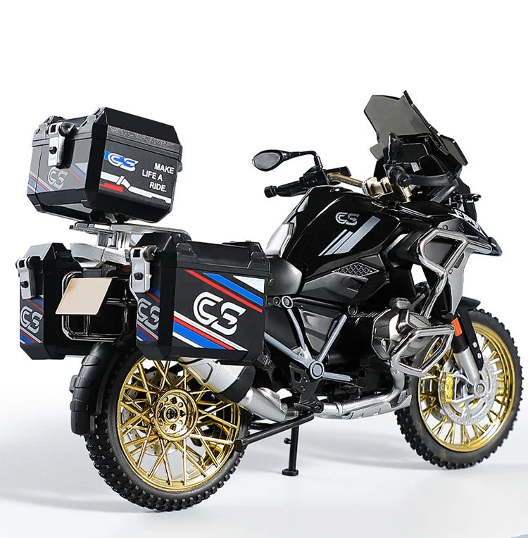 Diecast R1250 GS Adventure Motorcycle Model 1 to 10 Scale