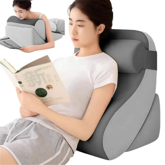 Bed Sleeping Pillow Lie On The Bed Memory Sponge Pillow Cervical Traction Pillows Waist Support Multifunction Back Pillow