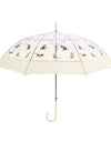 Cute Long Umbrella for Women Windproof Korean Style Transparent Umbrella for Rain Travel Fashion Cat Umbrellas
