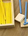 Children Learning math Wooden Educational Toys Digital Stick Montessori Teaching Aid Mathematics Enlightenment Knowledge