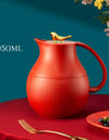 950ml Retro Insulated Flask Kettle Vacuum Thermal Water Coffee Carafe Household Portable Tea Pot Hot Water Bottle