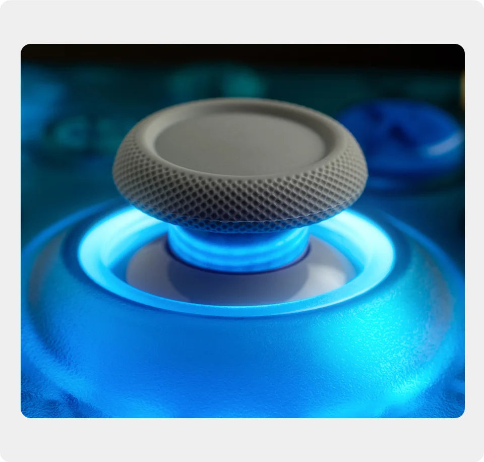 Wireless Gaming Controller with TMR Joysticks and Charging Dock for PC and Android