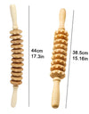 2Pcs Wood Therapy Massage Roller Tool,maderoterapia Colombiana,Lymphatic Drainage,Maderotherapy,Handheld Cellulite Trigger Point