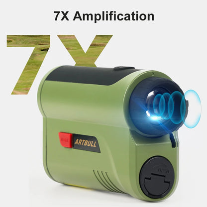 2000Yard Laser Rangefinder for Hunting 1200Yard With OLED Red Display 7x Amplification Distance Meter Outdoor