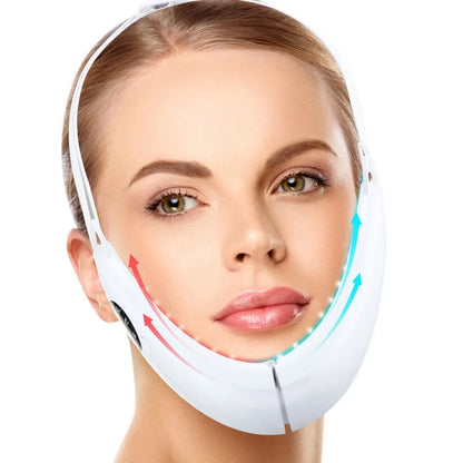 V Line Face Lift Massager Portable Facial Massage Device Rechargeable LED Display Facial Beauty Instrument 5 Modes