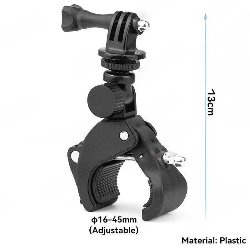 Action Camera Bicycle Motorcycle Handlebar Mount Selfie Stick Bracket