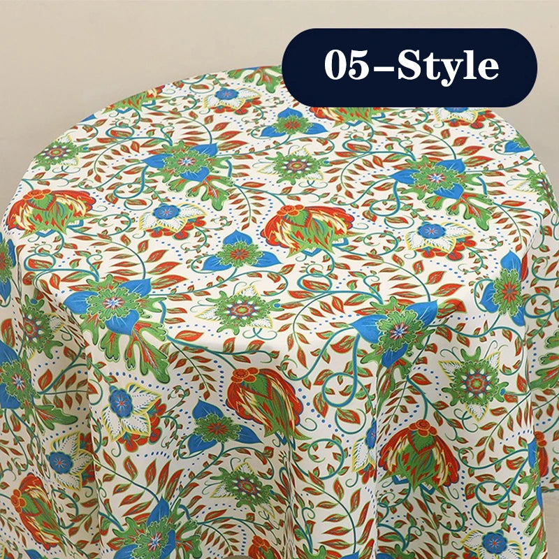 1M/2M/3M 30colors plant floral print canvas fabric for Home textile DIY sewing tent tablecloth, luggage bags Cloth by the meter