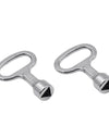 Torque Wrench Key Wrench Plumber Triangle Key for Electric Cabinet Subway Train Ferramentas Manuals