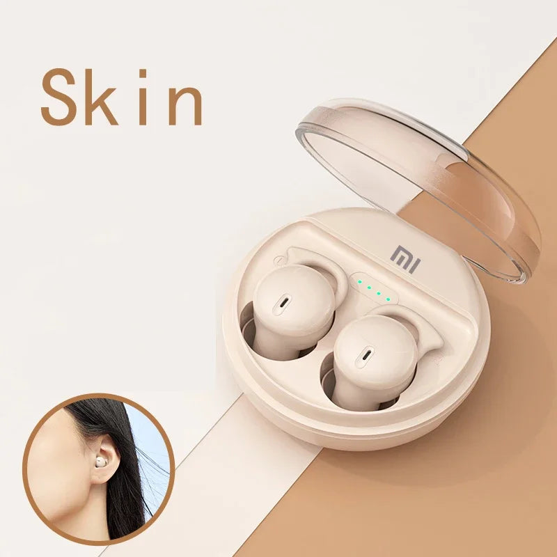 XIAOMI TWS Wireless Earbuds Bluetooth5.3 Sleeping Headphone Invisible Mini Earphone Noise Cancelling Comfortable Headset