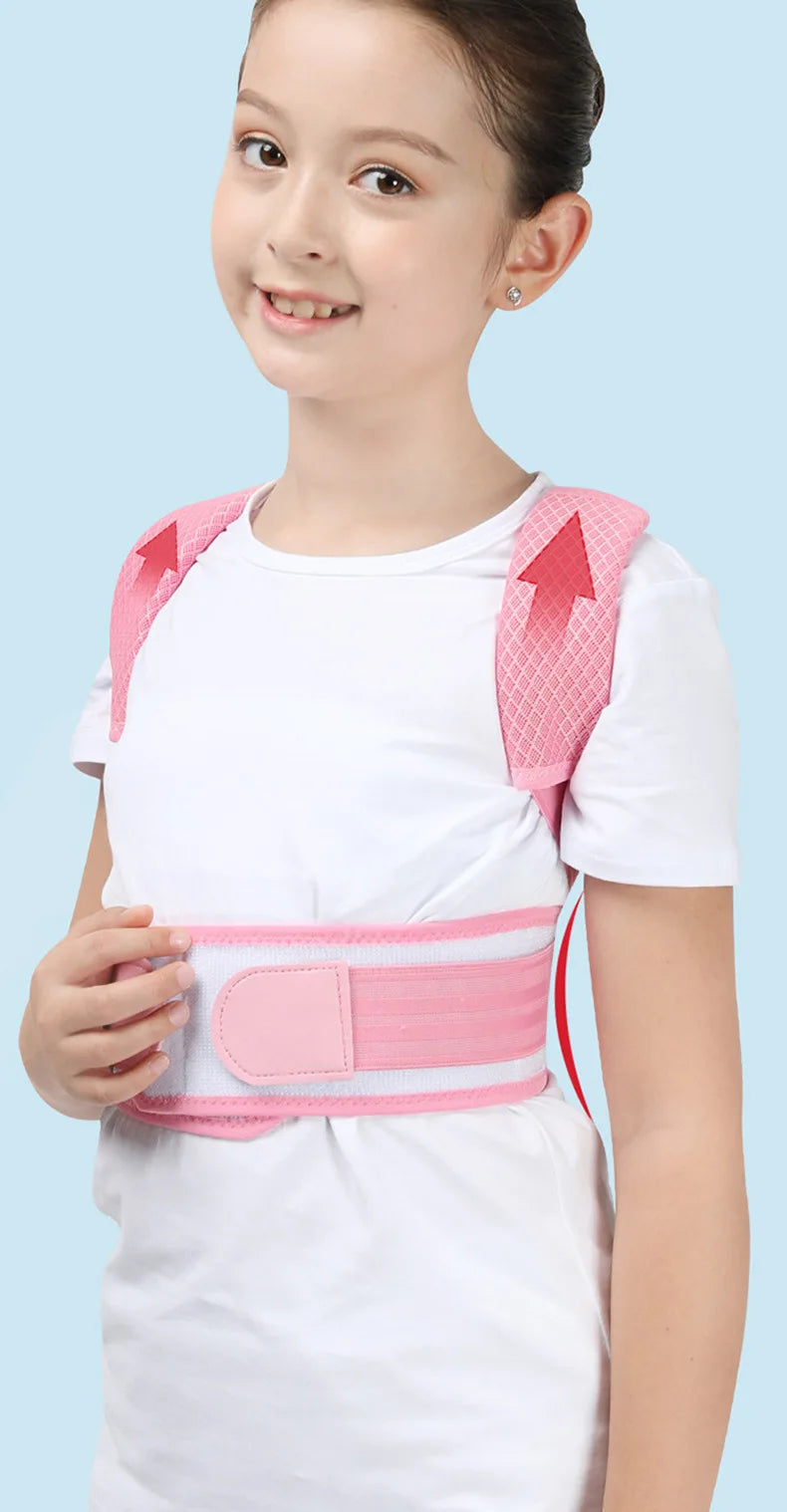 Adjustable Children Posture Corrector Back Support Belt Kids Orthopedic Corset For Kids Spine Back Lumbar Shoulder Braces Health