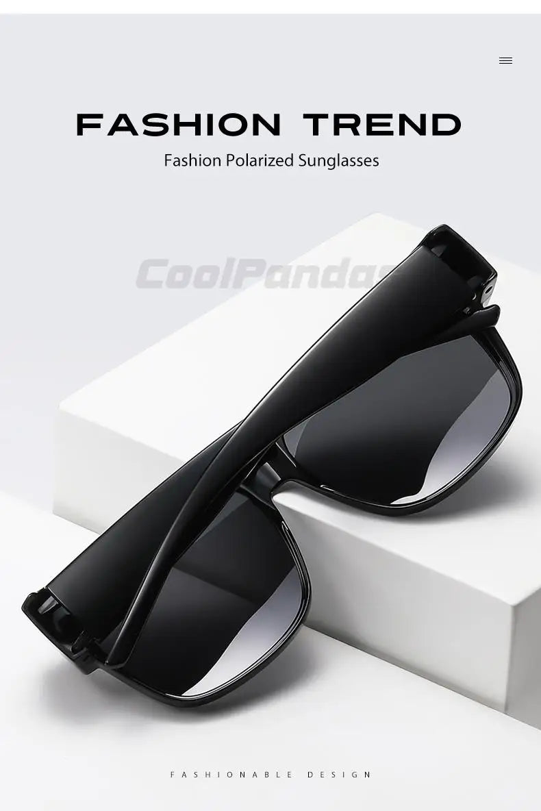 Fit Over Myopia Glasses Cover Polarized UV400 Anti-Glare Sunglasses for Men Women