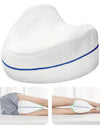 Body Memory Cotton Leg Pillow Home Foam Pillow Sleeping Orthopedic Sciatica Back Hip Joint for Pain Relief Thigh Leg Pad Cushion