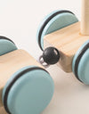 Baby Montessori Toys Wooden Train Baby Educational Toys Wooden Rainbow Blocks Trolley Baby Learning Toys Children Birthday Gifts