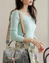 Handbags High Quality Leather Shoulder Bags Designer Solid Color Handbag