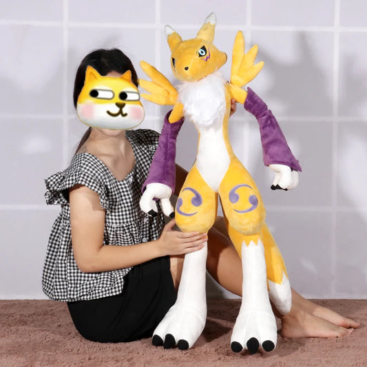 Giant Fantasy Fox Beast Plush Doll Soft Anime Cushion