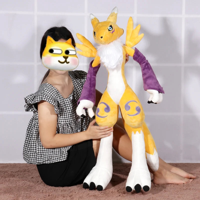 Giant Fantasy Fox Beast Plush Doll Soft Anime Cushion