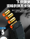 M416 Fully Automatic Shell Throwing Soft Bullet Gun, Electric Combo Hand Automatic Shell Throwing Toy Gun