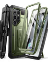 For Samsung Galaxy S25 Ultra Case UB Pro Full-Body Dual Layer Rugged Belt-Clip Phone Case with Built-in Screen Protector