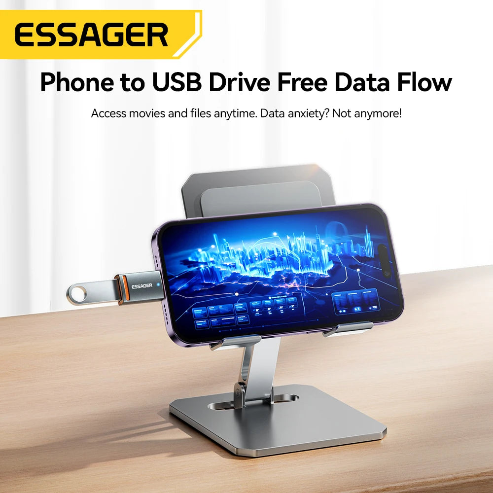 USB 3.0 OTG Adapter (Type-C / USB-A / Micro / Lightning Converter)