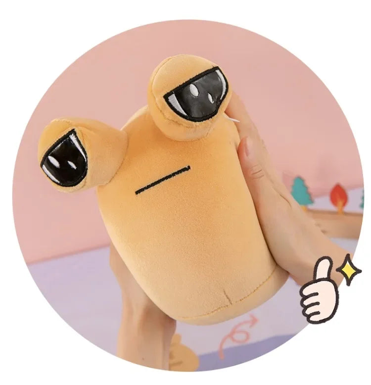 22-55cm My Pet Alien Pou Big Size Plush Toy Kawaii Alien Pet Dolls Cute Pou Stuffed Toys Soft Pillow Animal Kids Birthday Gifts