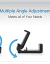 Airplane Phone Holder Portable Travel Stand Desk Flight Foldable Adjustable Rotatable Selfie Holding Train Seat Stand Support