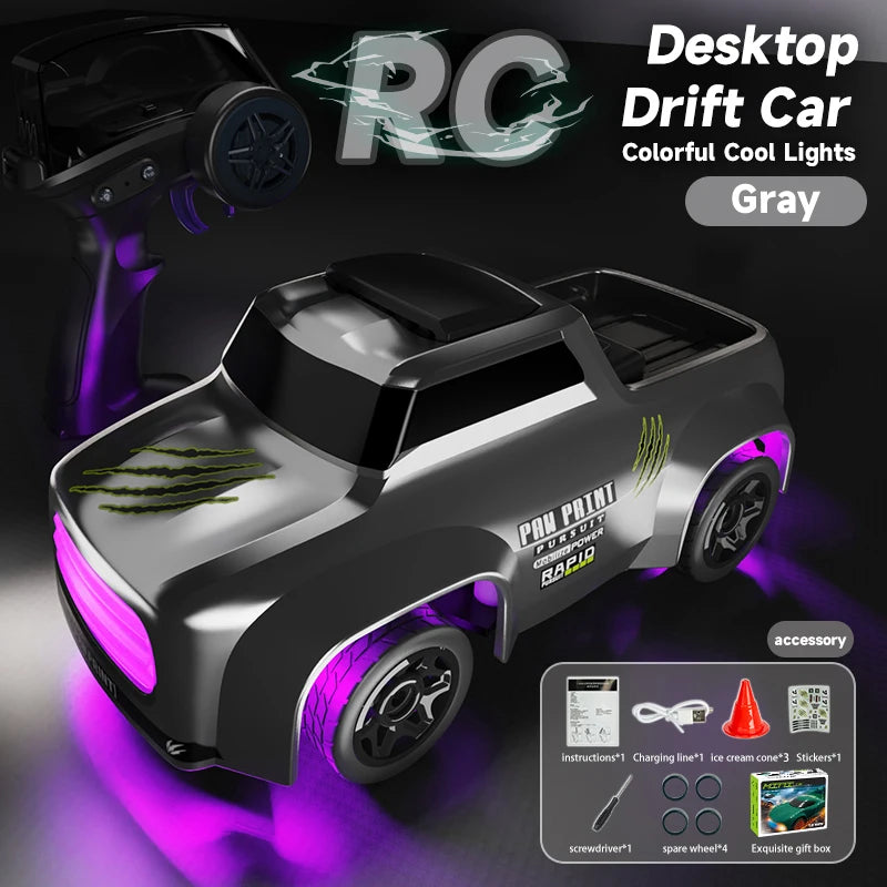 2.4G Drift Rc Car 4WD Remote Control Car Four Wheel Drive Radio Controlled Mini GTR Racing Model Boy Toy Gift