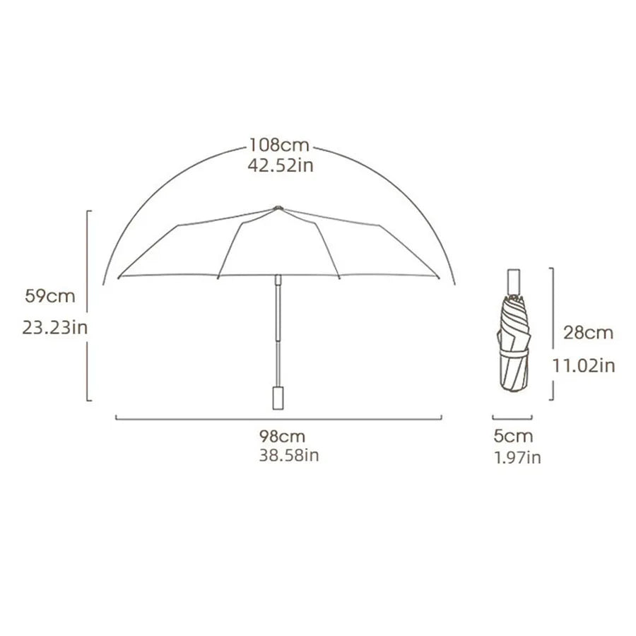 A wooden handle travel camping outdoor sunshade umbrella with high aesthetic value, French retro style umbrella