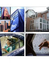 High Clear UV blocking 4 Mil Safety Window Film for Car & Building Glass Protection Security PET Window Tint Self Adhesive Film