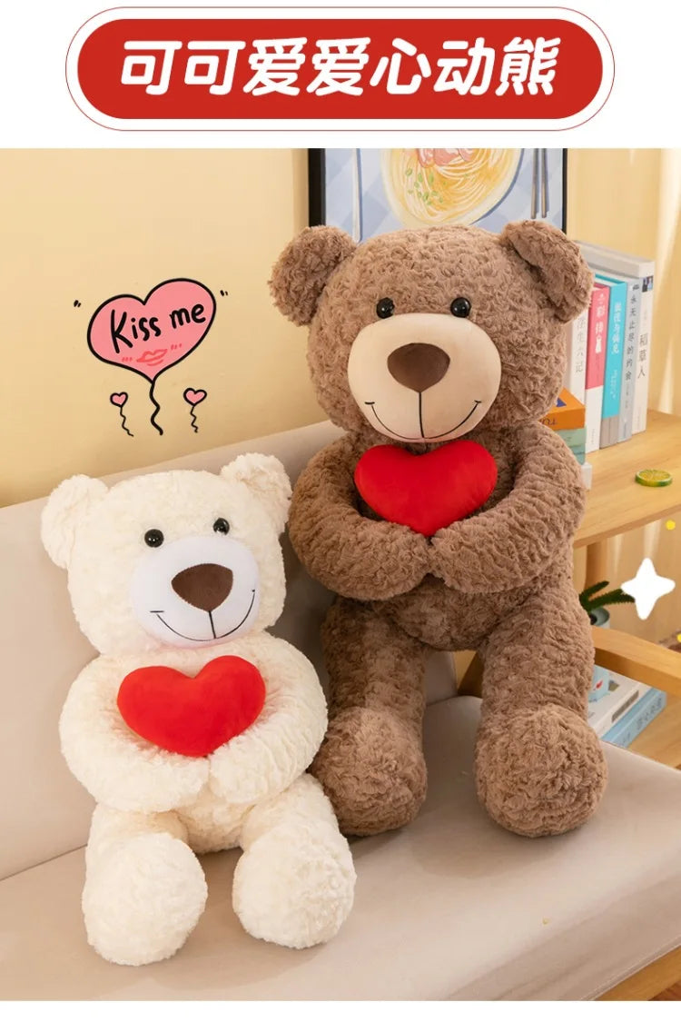 90cm High Quality Teddy Bear Care Bear Kawaii Plush Doll Soft Stuffed Animal Plush Toy Pillow Kids Girls Valentine Birthday Gift