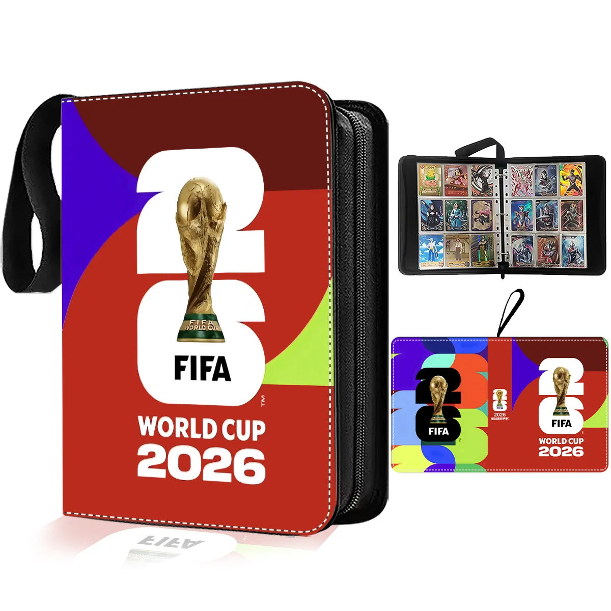 2026 Soccer Trading Card Album Football Card Collection Binder