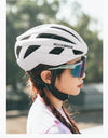 Cycling Helmet for Adults Adjustable Mountain Road Bike Helmet Breathable Intergrally-molded Head Safety Bicycle Helmet