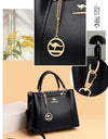 3 Layers Quality Leather Luxury Handbags Bags Designer Crossbody Bags for Women Large Capacity Tote Bag