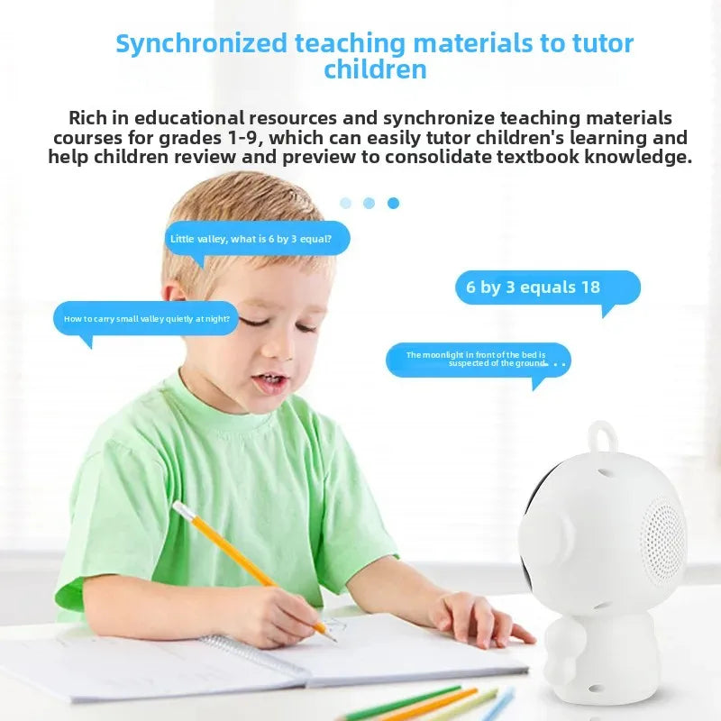 Smart Robot Early Education Toys for  WiFi Voice Dialogue AI Networked Educational Learning Machine Student Gifts