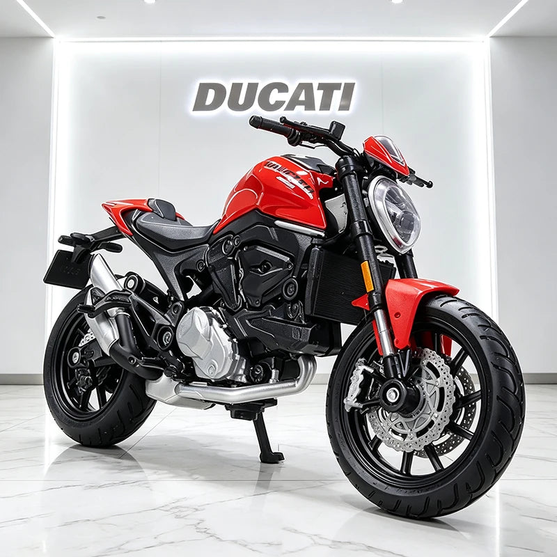 1 18 Scale Ducati Monster 2021 Diecast Motorcycle Model