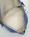 Popular Pink Purple Color Girls High School Student Backpack Bags