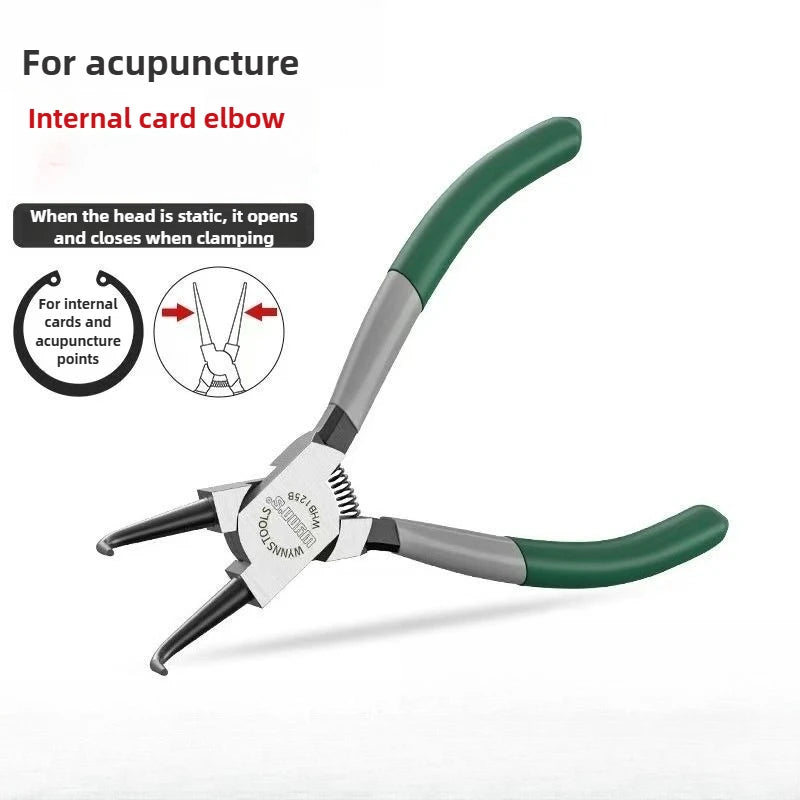 5/7/9/13 inch Snap Ring Pliers Set Lock Ring Circlip Pliers for Removing Installing Puller Locking Rings Shafts Hand Tool