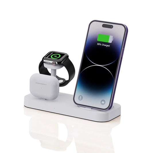 4-in-1 desktop wireless charger