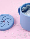 BPA Free Silicone Baby Tableware Set Suction Bowl Toddler Dinning Plate Straw Cup Silicone Bibs Spoon Fork for Children Dishes