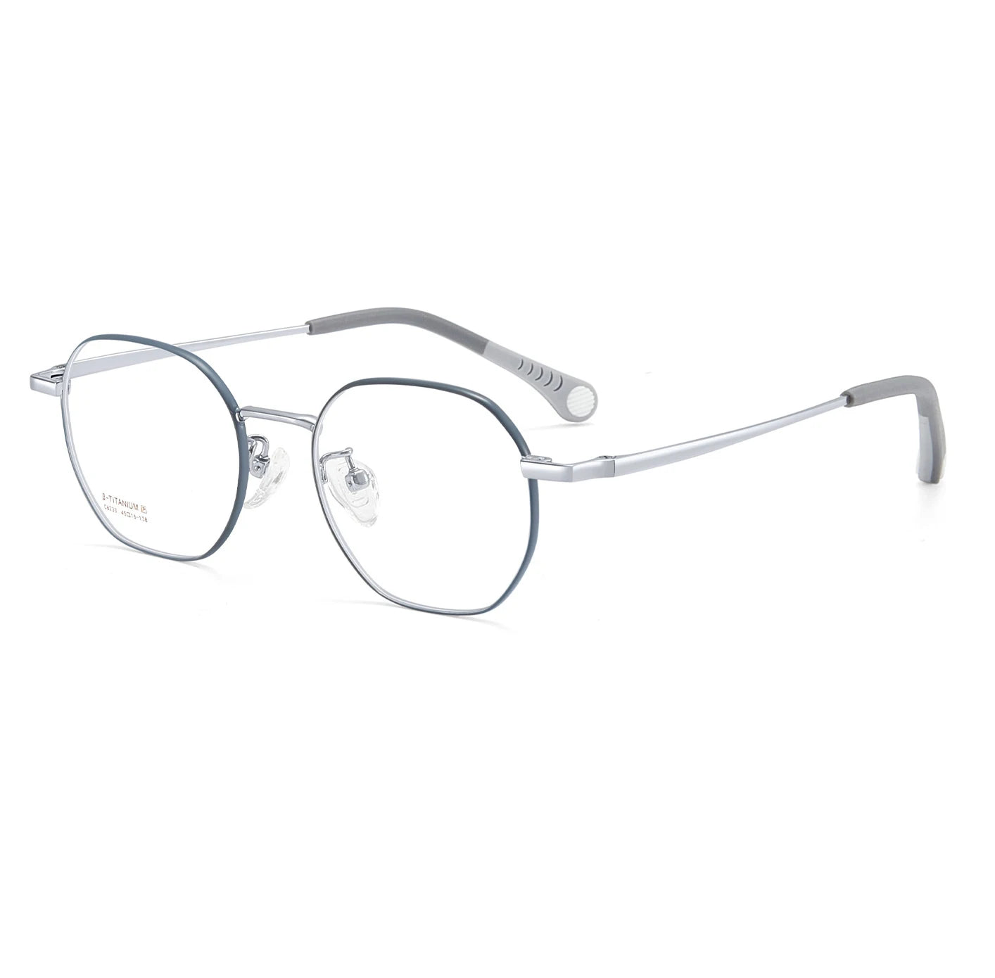 Kids Polygon Pure Titanium Eyeglasses Frame