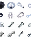 Gym Cable Steel Wire Rope Accessories Cable Machine Fitness Equipment Exercise Metal Limit Ball Terminals Gasket