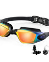 Swimming Goggles Professional Waterproof Swim Eyewear Glasses Anti-fog 100% UV Protection No Leaking For Adult Men Women Youth