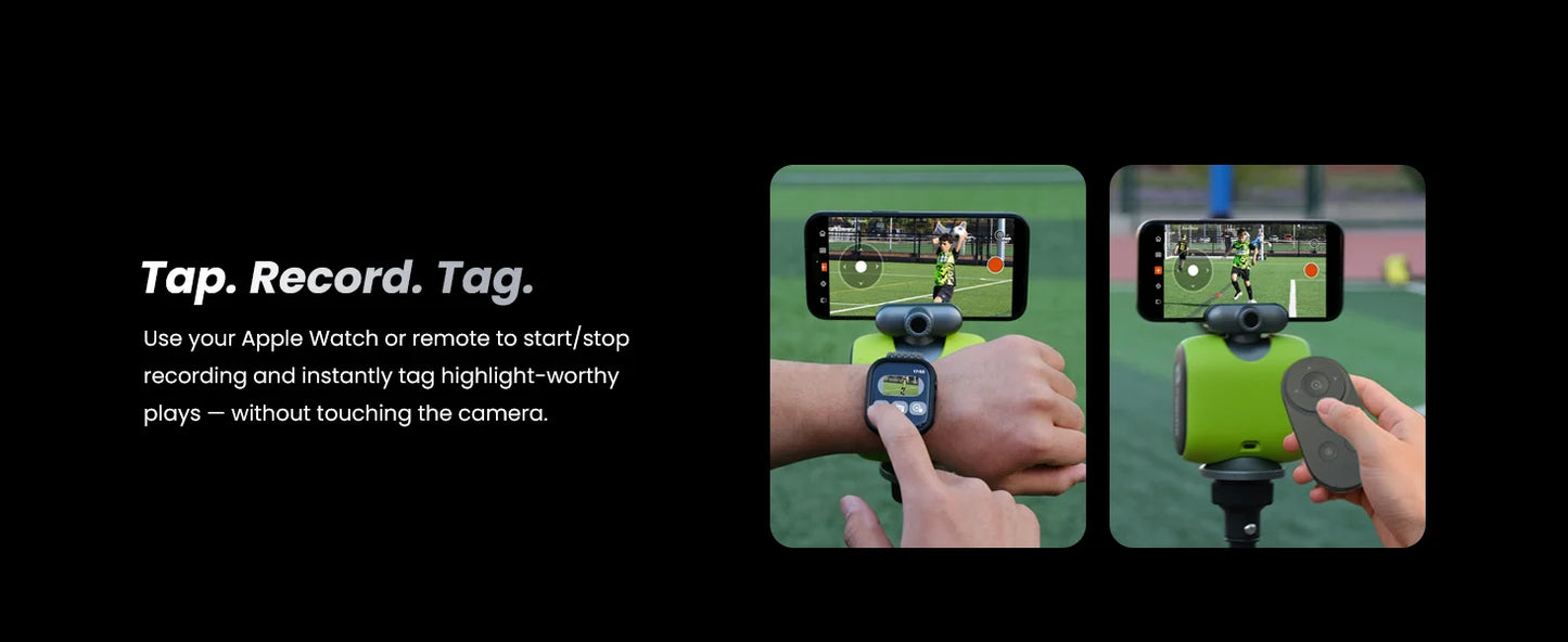 AI Auto Tracking Sports Camera 4K 60FPS Smart Team Sports Recording System