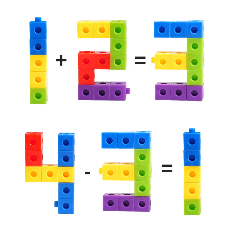 Rainbow Building Blocks for Maths and Creative Learning