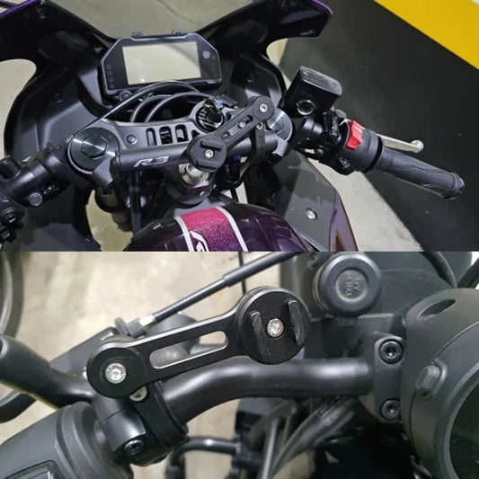Motorcycle Navigation Holder Support Phone Connect Stand Phone 22mm 25mm 28mm Handlebar Bracket Without Phone Adapter