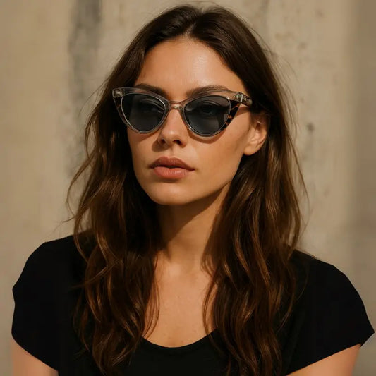 Vintage Cat Eye Sunglasses for Women UV400 Eyewear