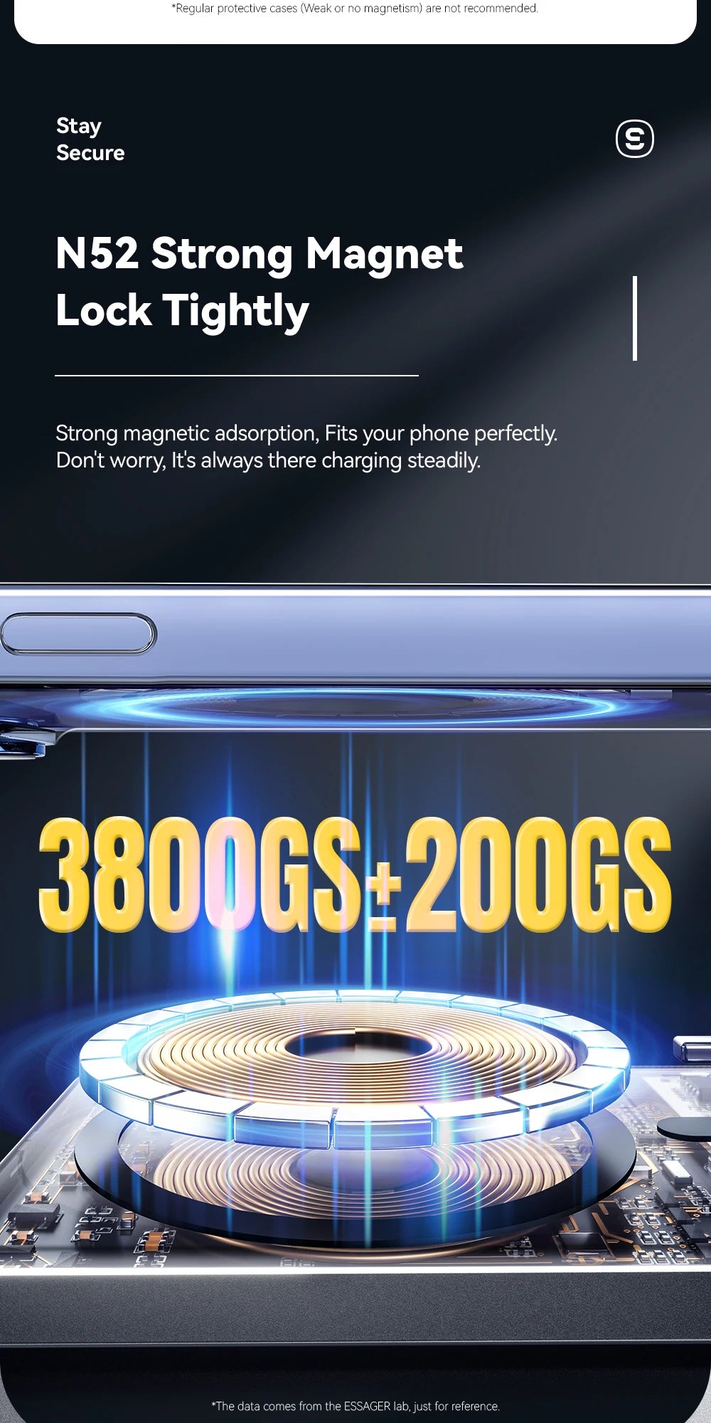 5000mAh Magnetic Power Bank 20W PD Wireless Fast Charging Slim Portable Charger for iPhone MagSafe