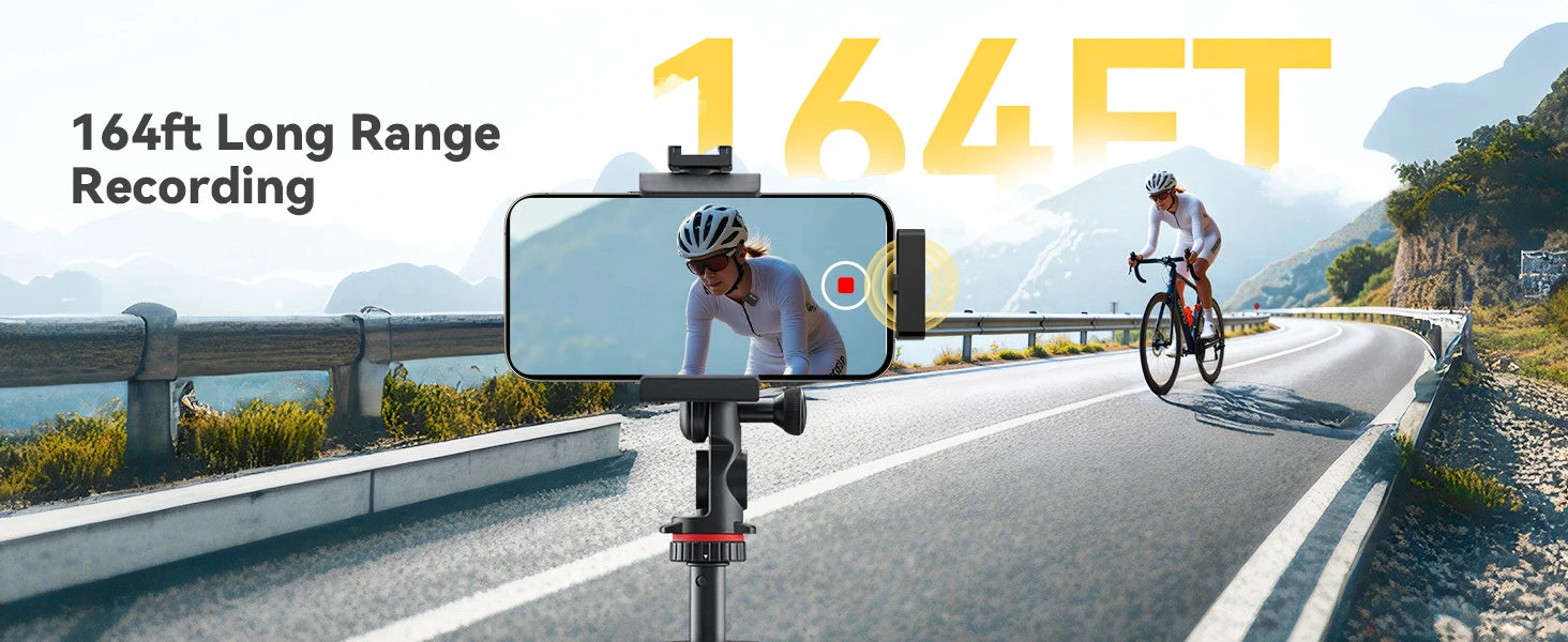 M1 Wireless Lavalier Microphone with Charging Case Short Video Recording Mini Mic for iPhone/iPad/Android